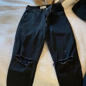 Abercrombie the mom high rise curve love